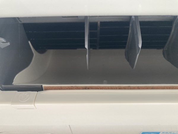 エアコンクリーニング後のエアコン内部